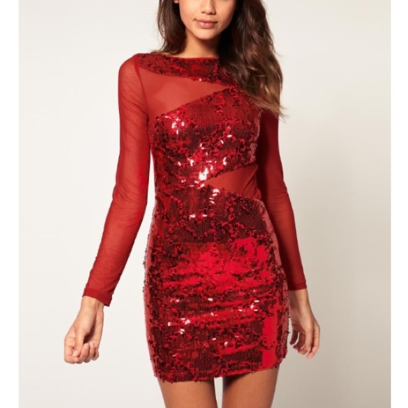 asos nye dress